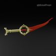 1.jpg Baldurs Gate 3 Bloodthirst кинжал Орина - 3d печать модели