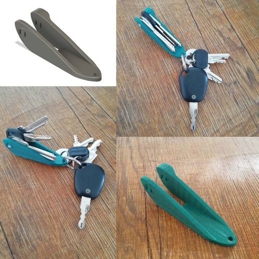Download free STL file Universal Key Holder • 3D print model ・ Cults