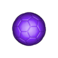 soccerBall_t.stl サッカーボール（soccerBall）3Dデータ