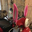IMG_8844.JPG Easter Bunny Rabbit Ears for Scooter