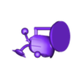 hitmontop_pose_2_with_base.stl Pokemon - Hitmontop with 2 poses
