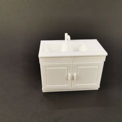IMG_20210205_214034.jpg Archivo STL muebles de cocina fregadero 1/12 DOLLING HOUSE・Objeto imprimible en 3D para descargar