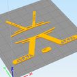 c7.jpg STL-Datei wall decor hockey set・Design für 3D-Drucker zum herunterladen, satis3d