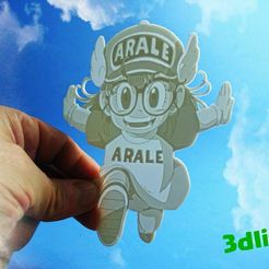 IMG-20170323-WA0005.jpg Fichier STL gratuit arale lithophane・Design imprimable en 3D à télécharger