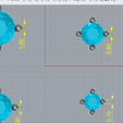 cropped_fixed_1.png Stud Earrings STL & 3DM Set | Round Stone Jewelry Models