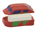 soap-dish-02 v9-11.png Kinder Car Oiler cup pot oil tray cheese soap dish for child 3d print