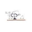 ANCHOR-LOOPS.jpg Piezas de 5 mm que se entrecruzan - The Original Knuckies Spinning Fidget Phone Stand