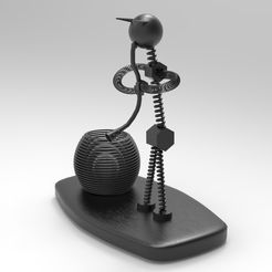 boy.67.jpg OBJ file Pen stand・Design to download and 3D print, Prashan