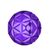 sphere geo up.stl 4 boules de Noël