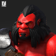 Axe-Dota2.202.png Axe Dota 2 3D Print Model STL 3D print model