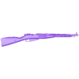 Mosinnagant_m44_Scan_aligned.stl Mosin-Nagant M44 (3D scan!!)