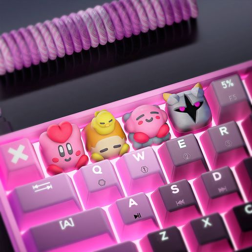 kirby_04.jpg Kirby keycaps - Mechanical Keyboard