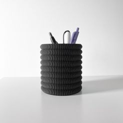 IMG_2984.jpg The Lonu Pen Holder | Desk Organizer and Pencil Cup Holder | Modern Office and Home Decor