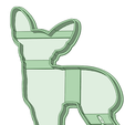 Chihuaua_e.png chihuahua vector cookie cutter