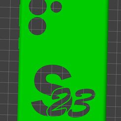 S23-Desing.jpg Fichier STL ÉTUI SAMSUNG GALAXY S23 ULTRA - DESIGN 2・Modèle à imprimer en 3D à télécharger