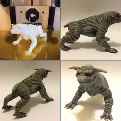 Capture d’écran 2016-12-12 à 17.35.26.png Free STL file Ghostbusters Terror Dog Re-Sculpted・3D printing model to download