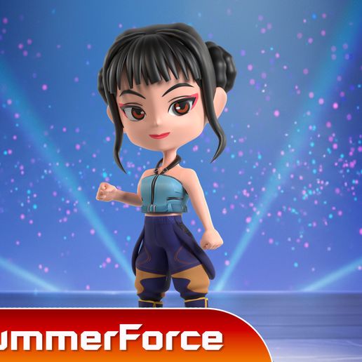 🏹 Zoey SD - KPop Demon Hunters・ STL File for 3D printing・Cults