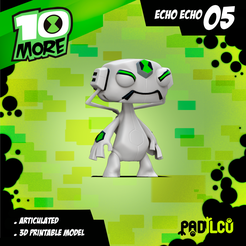 PORTADA-10-MOREecoeco3.png 3D ECHO ECHO OMNIVERSE figure articulated