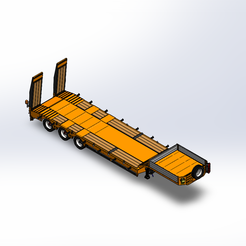 Ekran-Görüntüsü-220.png STL file Lowbed Trailers・Model to download and 3D print