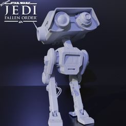 Fi rc JEDI FALLEN ORDER Penne nEnSED Ey OOSEENEEIONY STL file BOSSposes - JEDI: Fallen Order - BD-1 Build kit・3D printable design to download, BOSSposesDELETED