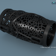 3D-printed-aquarium-cave-fish-hideout-pleco-cave-shrimp-shelter-fish-breeding-cave-betta-hideout-rep.png Betta Voronoi Fish Hide Tunnel | 3D Printable Voronoi Aquarium Hideout | DIY Betta Tunnel & Shelter | Voronoi Fish Tank Decoration