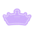 Kings Crown.stl King Charles Royal Coronation Cookie Cutter Embosser Set of 9