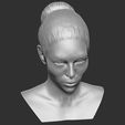 11.jpg Beautiful redhead woman bust ready for full color 3D printing TYPE 6