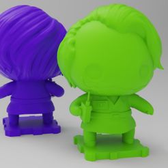 joker2.jpg Free STL file The Dark Knight Nurse JOKER・3D print model to download