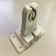 Leviton_Tombstone.jpg Leviton 13351 Tombstone (ear) Mount Bracket Adapter for Fluorescent or LED Tube Bulbs