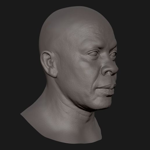 👾 Dr Dre likeness sculpt 3D model・ OBJ File for 3D printing・Cults