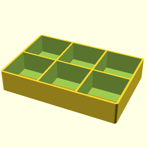 Board-Game Token Tray — Parametric Player Component & Coin Tray (No Supports)