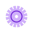 Roue_16_dts-_Largeur_fixe.stl Roues de codage pour détecteur de brouillage Ø1,75