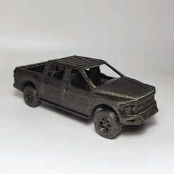 1.jpeg Бесплатный STL файл Печать в печатном виде Ford F-150 Raptor 2021・Объект для скачивания и 3D печати