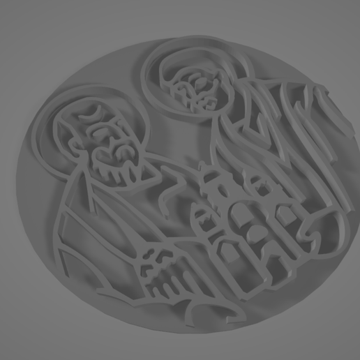 3D modla kalup za zito Sveti Petar i Pavle-Petrovdan 3D model