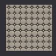 09.jpg Quilted Fabric Leather Seamless Texture 3D Model