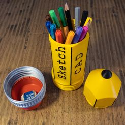 2-4.jpg Fichier STL Crayon-ONE・Modèle pour imprimante 3D à télécharger