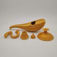 IMG_20211123_135812.jpg STL file Aladdin's Genie Magic Lamp・3D printing design to download