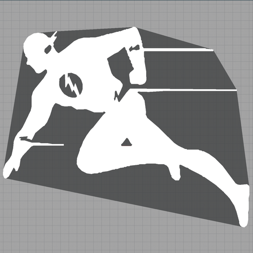 flash - barry allen - speed - 3D model önizlemesi