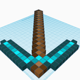 Minecraft-Diamond-Pickaxe-3.png Minecraft Diamond Pickaxe