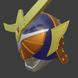 スクリーンショット-2021-10-20-203932.png Kamen Rider Gaim fully wearable cosplay helmet 3D printable STL file