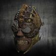 7.jpg Post Apocalyptic Wasteland Full Face Mask 3D print model