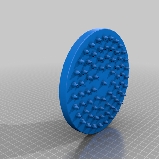 Solar Duschkopf 3D model