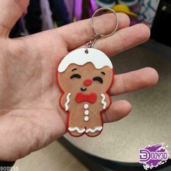 hfgdjgfhdjj-00;00;00;00-7.jpg 3D file Gingerbread Keychain・3D printing design to download