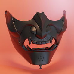 oni-still-image.png Fichier STL Masque inspiré de Ghost of Tsushima Oni・Design pour imprimante 3D à télécharger