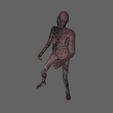 19.jpg Animated Zombie woman-Rigged 3d game character Low-poly 3D model