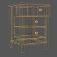14.jpg Bedside cabinet 3D Model