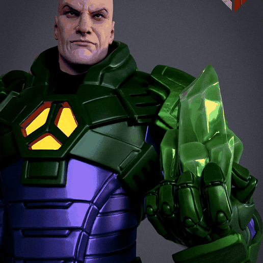 🦸‍♂️ Lex Luthor・ 3D File for 3D printing・Cults