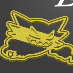 hunter.png Fichier STL Pokemon haunter cutter・Design pour impression 3D à télécharger