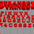 CAMA.png Strange Things ALPHABET ( Includes the Ñ and numbers )