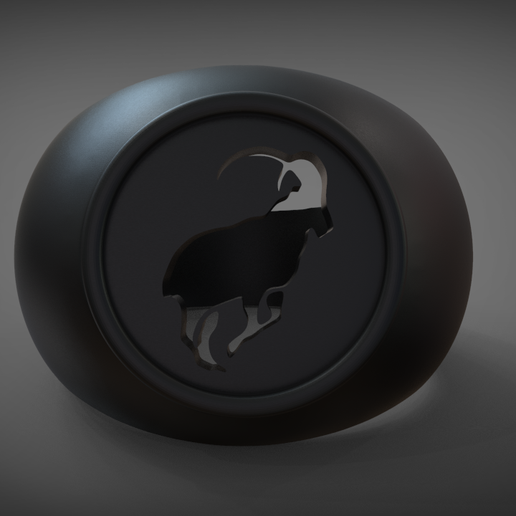 Capricorn Ring 3D model